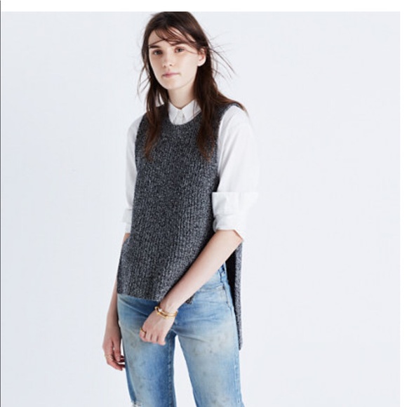 madewell sweater vest